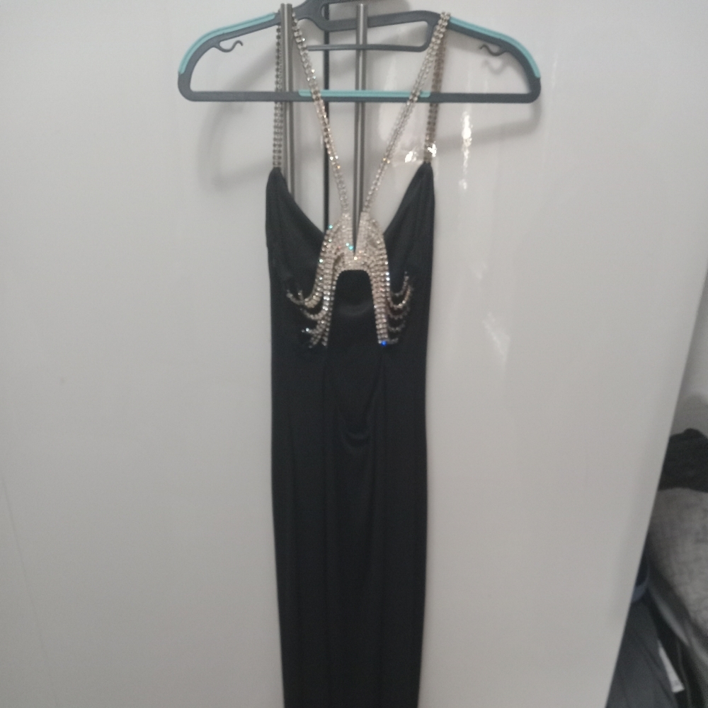 SPIDER DIAMOND STUDDED DRESS - Picture 3 of 5